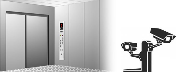 出租屋电梯桥箱高清监控视频