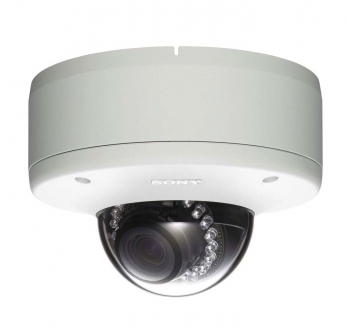 索尼  SNC-DH180  130万像素高清红外网络坚固型半球摄像机(960P)