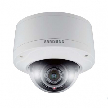 三星  SNV-5080RP  130万像素高清电动变焦防暴红外网络半球摄像机  