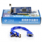 NV9308AV 8路视频4路音频监控卡 CIF效果