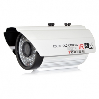 图威TV-CC2A15-IR2 解析度700TVL 高清20米红外防水摄像机(1/3
