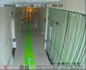 D1效果-某酒店通道视频监控录像演示