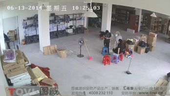 200万像素-某小型仓库超清视频监控效果录像演示
