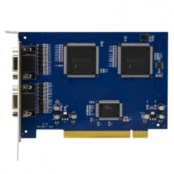 NV9316AV 16路视频8路音频监控卡 CIF效果