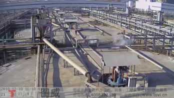 100万像素-氧化铝厂车间楼顶数字高清视频监控录像演示